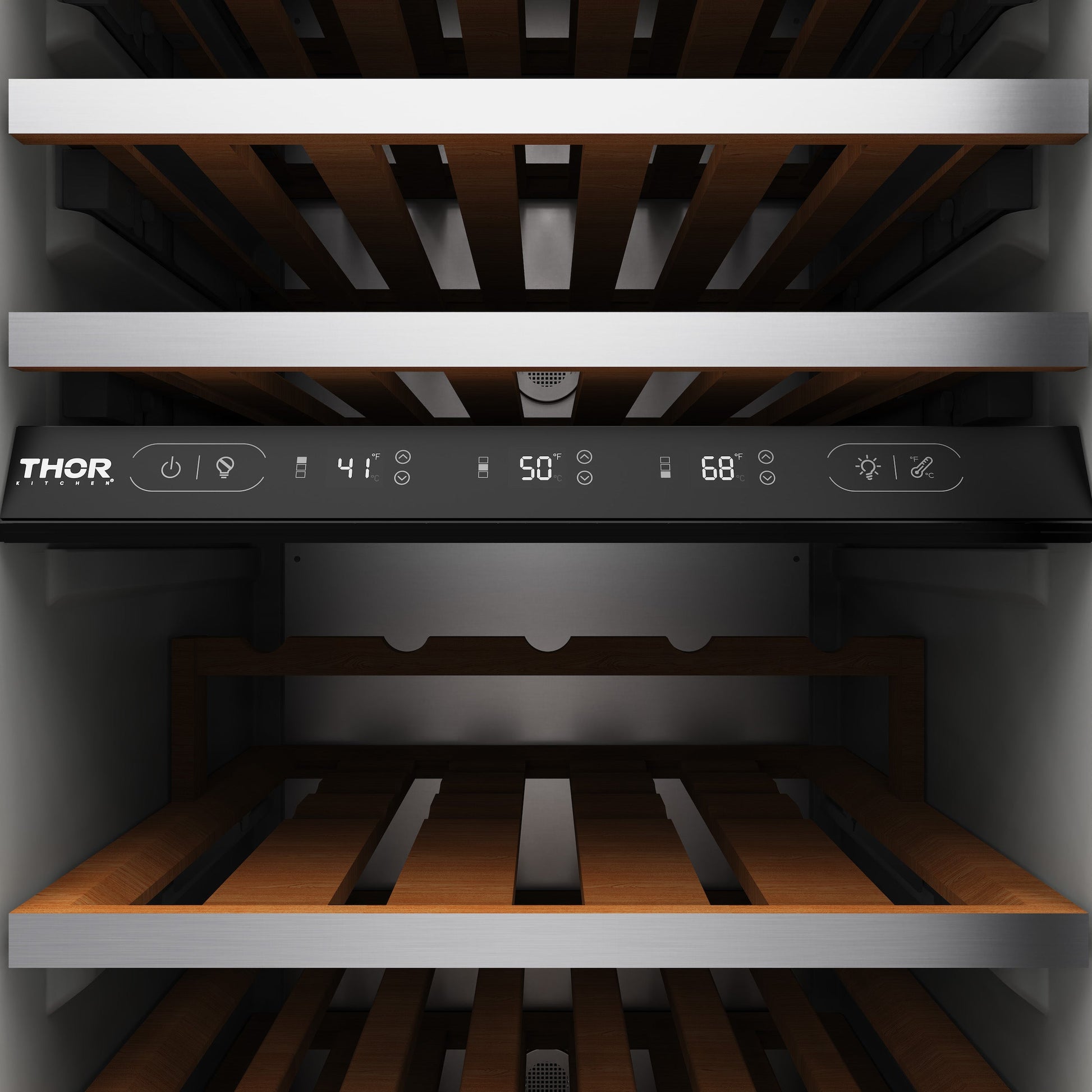 24 Inch Built-in Column Wine Cooler, Panel Ready
