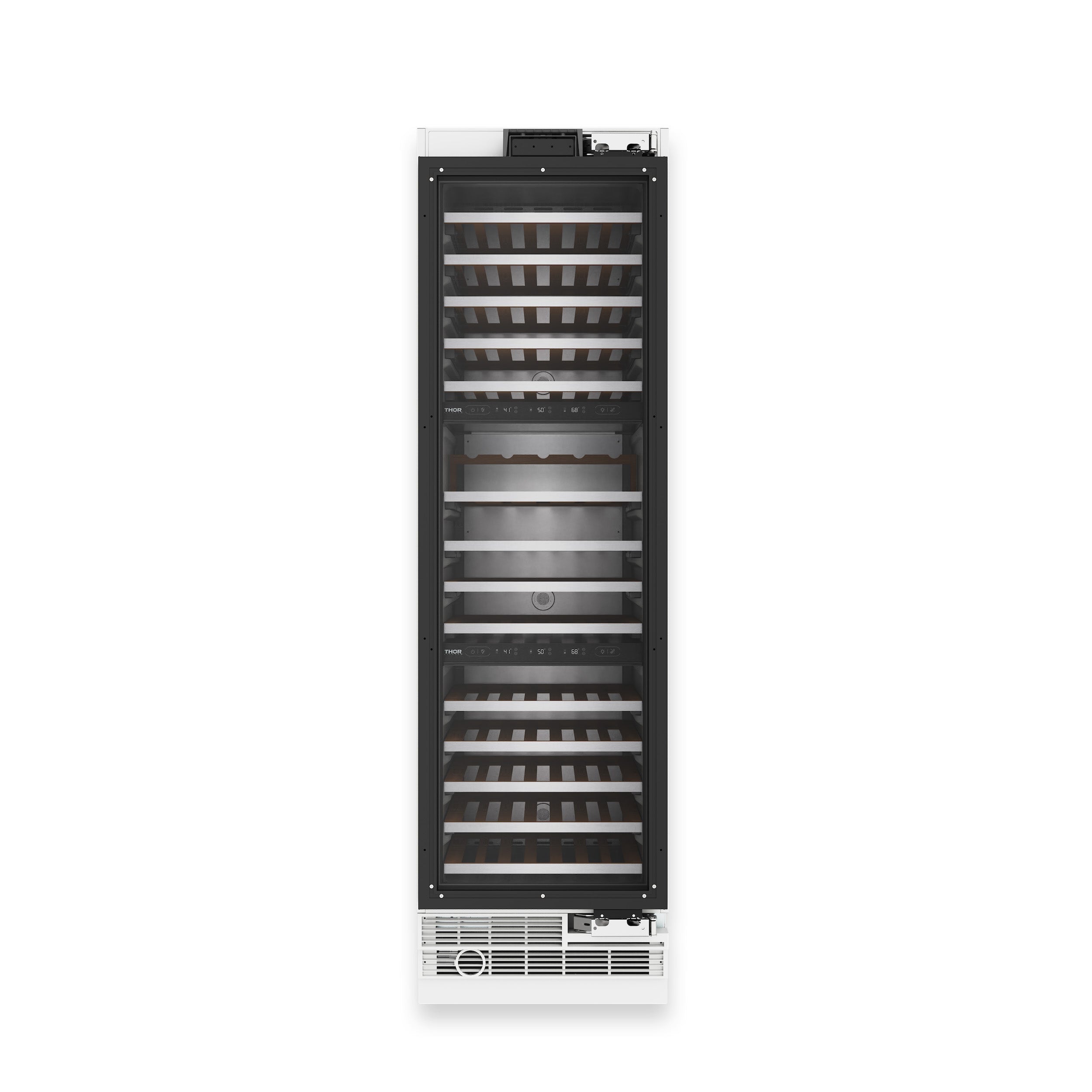 24 Inch Built-in Column Wine Cooler, Panel Ready