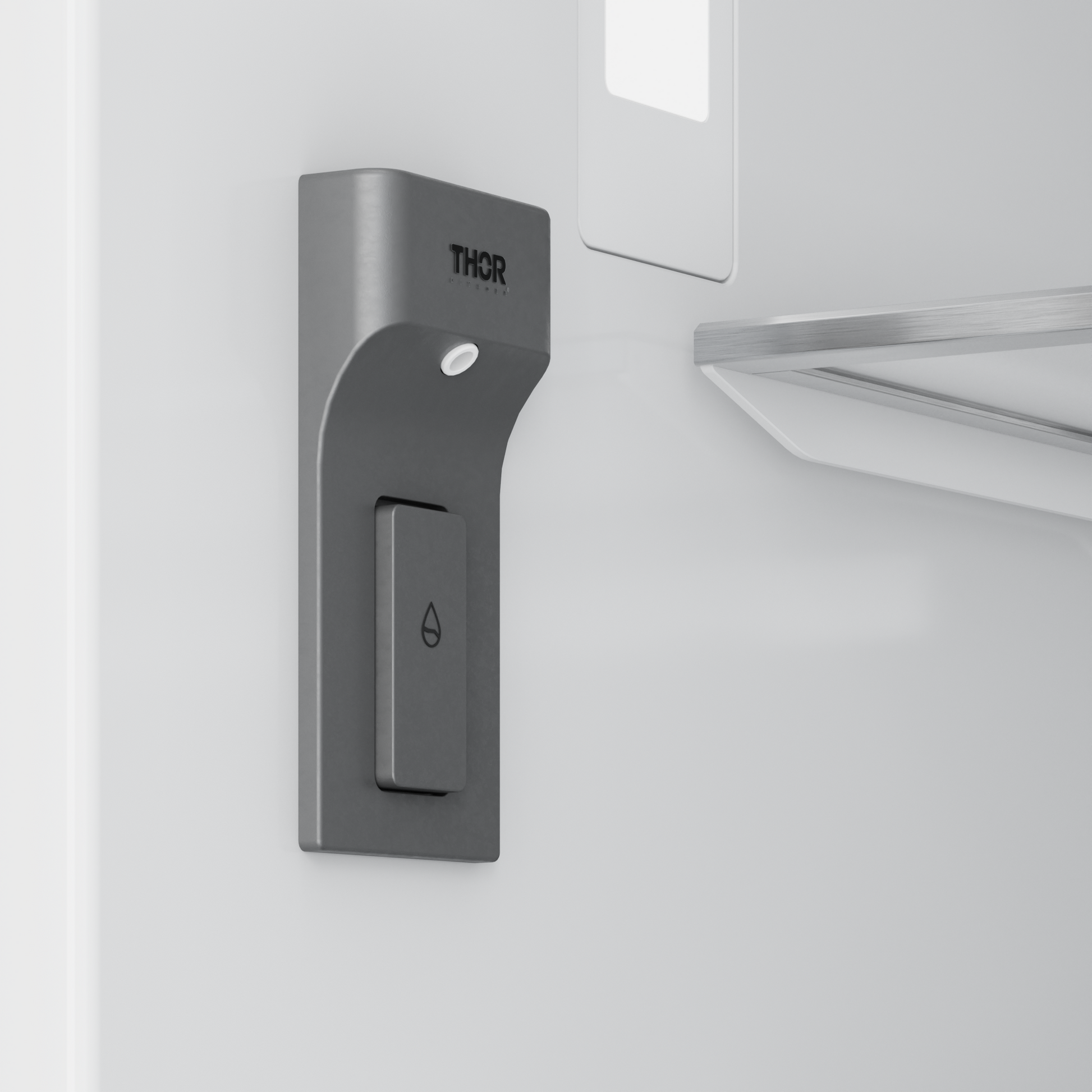 24 Inch Built-in Refrigerator Column, Panel Ready