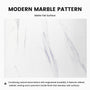 48"x36"x96" Calacatta/Cararra White SMC Shower Wall Panel System, Waterproof Grout-Free Shower Surround