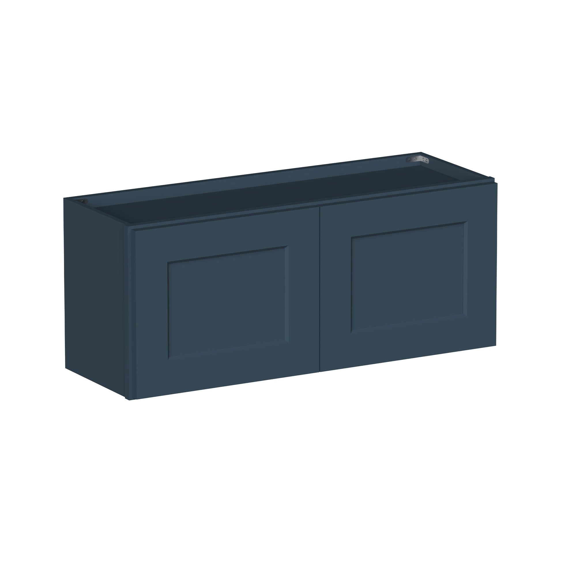 Cyber Grey RTA 24"-36"W x 12"D x 12"-24"H 17-Size Double Doors Short Wall Cabinet