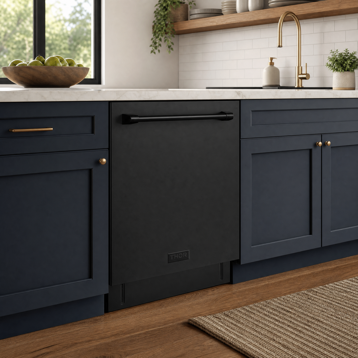 24 Inch Built-In Dishwasher with Open Dry and 7 Cycle in Stainless Steel
