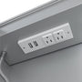 16"-96" Aluminum LED Medicine Cabinet with Anti-Fog Mirror, 3 Color Temperatures & Dimmable Lighting