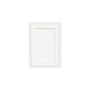 Inset Origami White RTA 9-21"W x 30-42"H x 13.5"D 15-Size Single Door Wall Cabinet