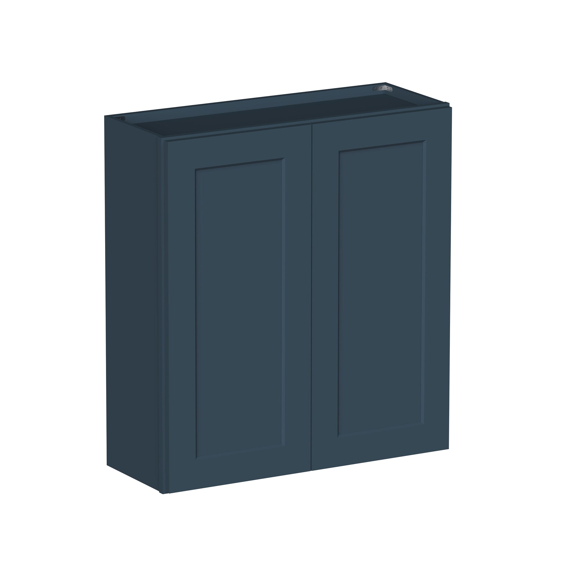 Cyber Grey RTA 24"-36"W x 12"D x 30"-42"H 15-Size Standard Wall Cabinet with 2 Doors and Shelves