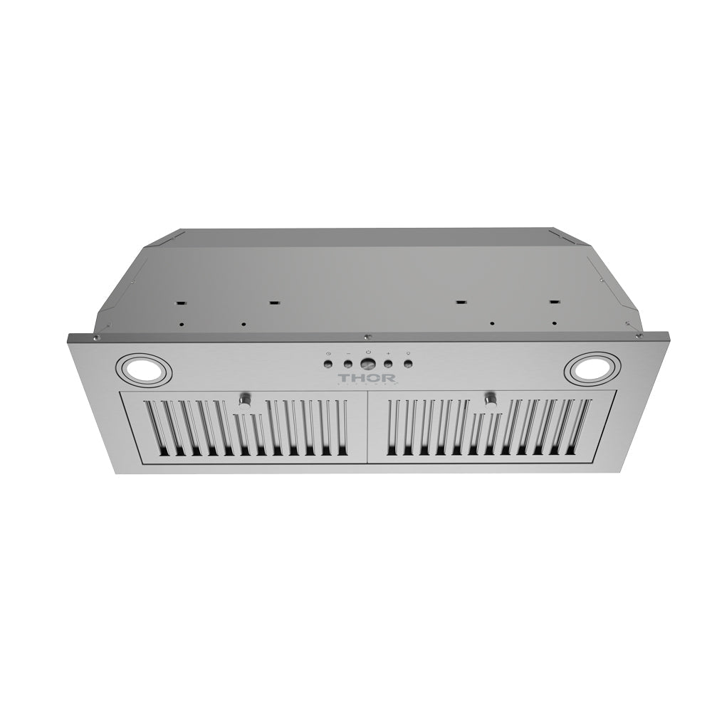 28/36-Inch 350 CFM Built-In/Insert Range Hood with Baffle Filters