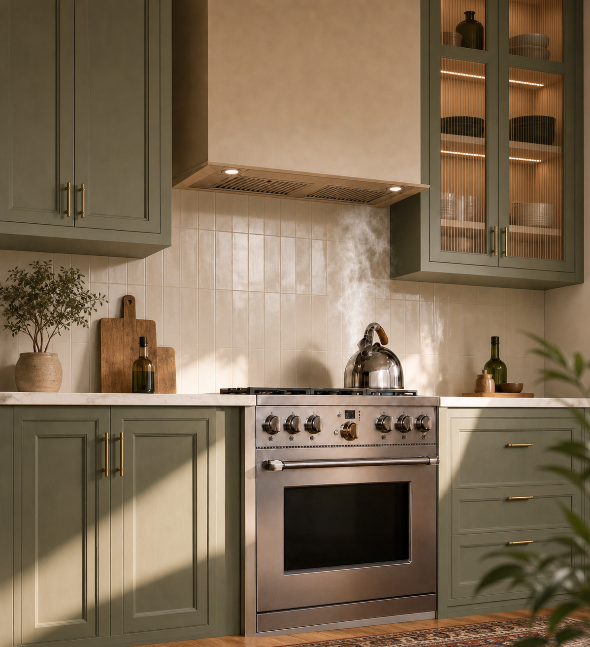 28/36-Inch 350 CFM Built-In/Insert Range Hood with Baffle Filters