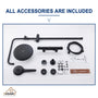 CASAINC 9.5 inch Thermostatic rain shower faucet