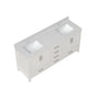 30"/36"/48"/72" Freestanding Bathroom Vanity with White Marble-Pattern Artificial Stone Top