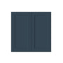 Cyber Grey RTA 24"-36"W x 12"D x 30"-42"H 15-Size Standard Wall Cabinet with 2 Doors and Shelves