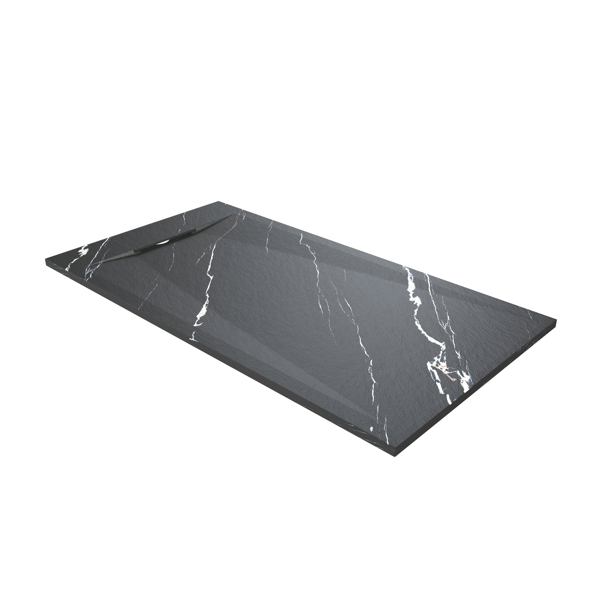 European-Style SMC Shower Base with Low-Entry & Wheelchair Accessible
