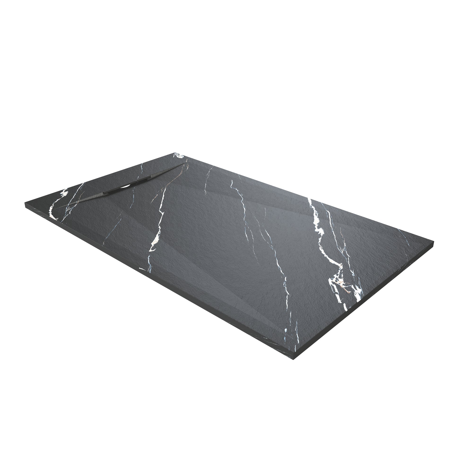 European-Style SMC Shower Base with Low-Entry & Wheelchair Accessible