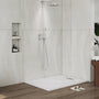 European-Style SMC Shower Base with Low-Entry & Wheelchair Accessible