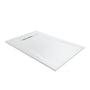 European-Style SMC Shower Base with Anti-Slip Design in Black or White