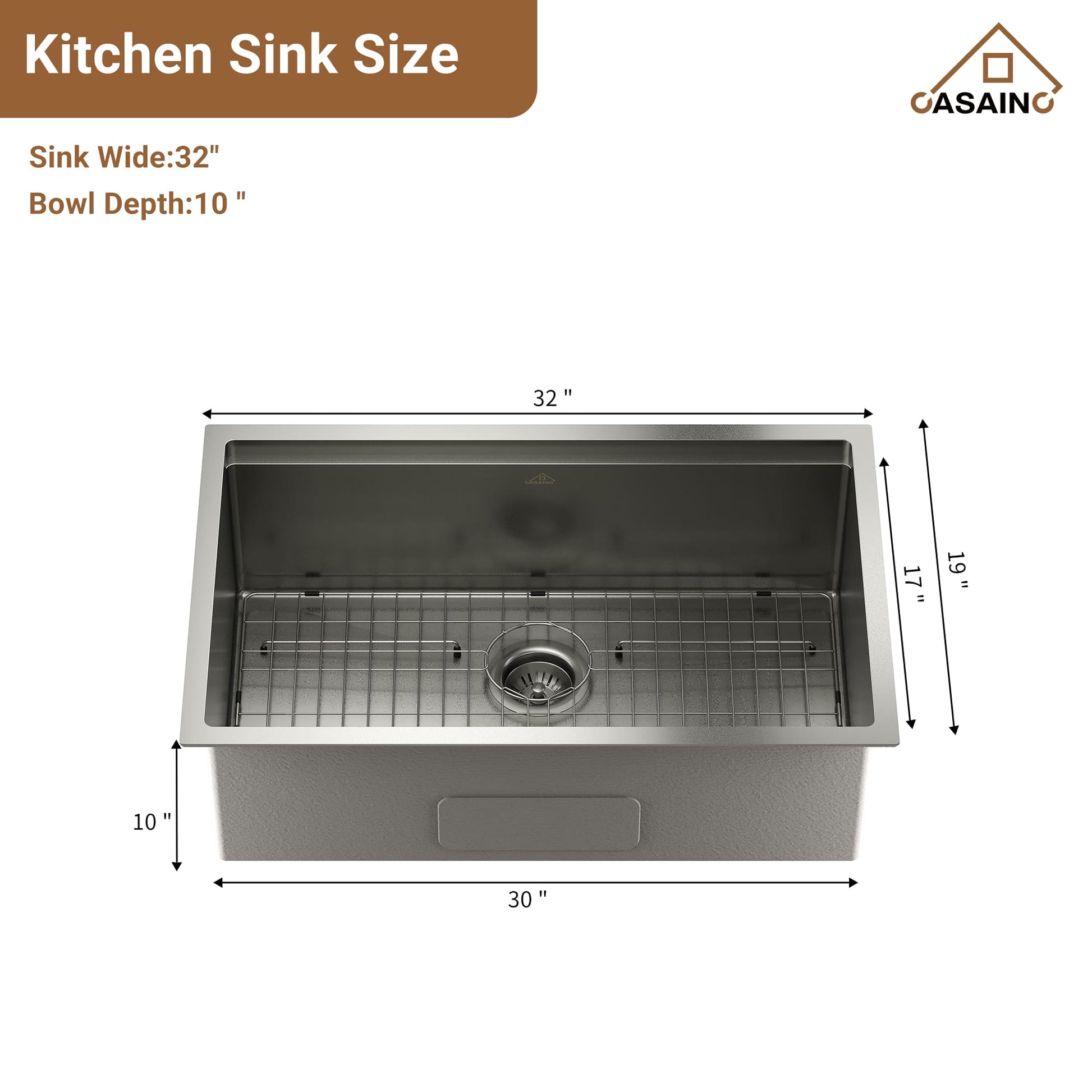 Stainless Steel Workstation Sink & Faucet Set