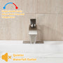 Single Handle Bathroom Sink Faucet Waterfall Spout Bathroom Sink Faucet