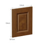 12" x 15" Dark Caramel Cabinet Sample Door
