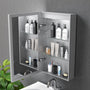16" x 26" Aluminum Medicine Cabinet with LED Mirror, Anti-Fog, 3 Color Temperatures