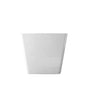 47" Gloss White Acrylic Freestanding Bathtub with Built-In Seat, Invisible Overflow and Chrome Pop-Up Drain
