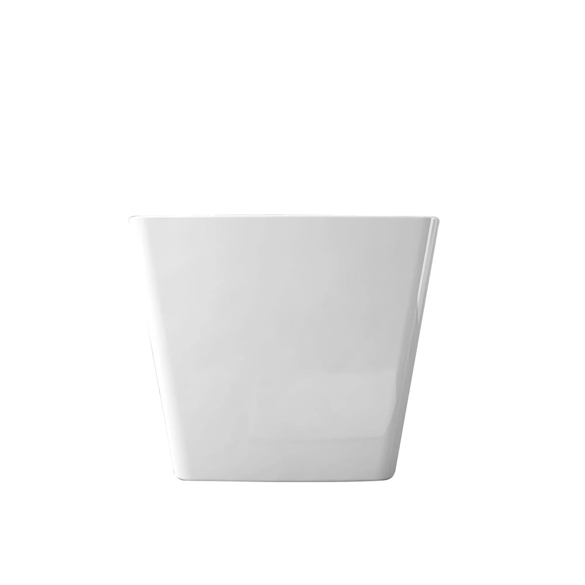 47" Gloss White Acrylic Freestanding Bathtub with Built-In Seat, Invisible Overflow and Chrome Pop-Up Drain