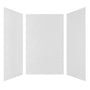 60"x36"/48"x96" Waterproof SMC Shower Wall Panel Kit with Slate Rock Texture