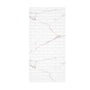 60" x 36" x 75"/96" 2-Size Matte White SMC Subway Tile Shower Wall Panels with Marble-Look Veining