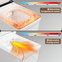 White Elongated Smart Bidet Toilet with UV Sterilization and Remote Control