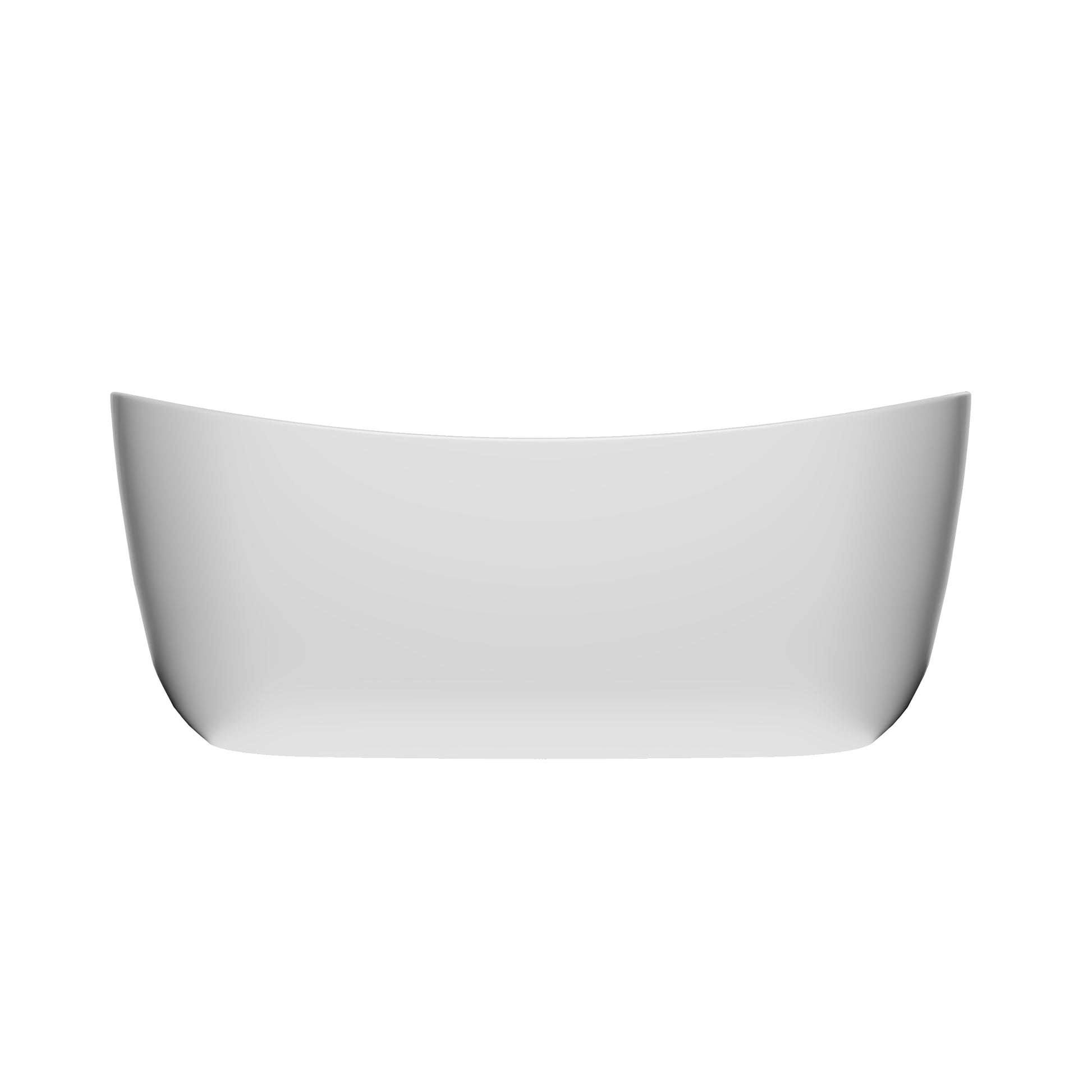 CasaCrylic 71" Freestanding Oval Whirlpool Baths with Water Jets & Chromotherapy Lights