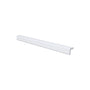 96"W x 1"H x 1“D Inset Outside Corner Molding - Truffle Brown