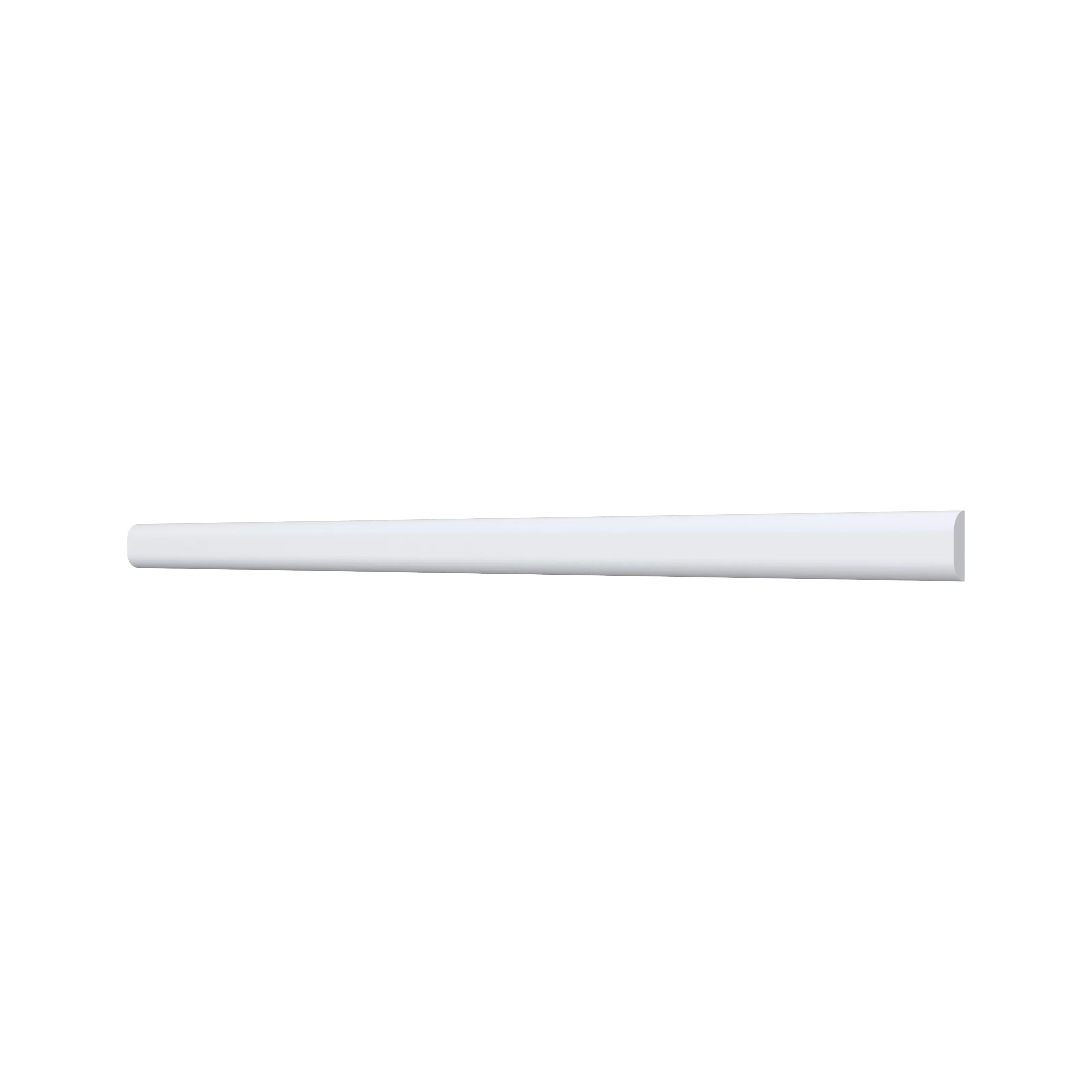96"W x 3/4"H x 1/4"D Inset Batten Molding - Truffle Brown