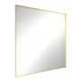 Golden/Silver Framed Tempered Glass Bathroom Mirror with HD Reflection