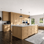 Inset Hazelnut Oak - Ready To Assemble Kitchen Cabinets