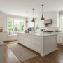 Inset Origami White - Ready To Assemble Kitchen Cabinets