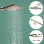 10-inch/12inch 3-Function Shower System With Bathtub Spout