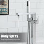 CASAINC Bathroom Tub Filler with Hand Shower in Brushed Nickel and More