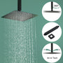 10-inch/12inch Rain Shower System With Handeld & Tub Spout