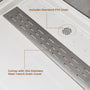 60"x32" White Solid Surface Single Threshold Alcove Shower Pan Base