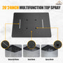 20*24'' Rectangle Shower System With 4 Sprays Modes & 3 Body Jets