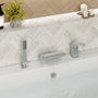 Waterfall Tub Faucet with Handheld Shower Head for Bathtub
