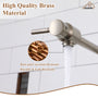 Double Handles Wall-Mounted Folding Pot Filler Space-Saving