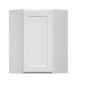 24"W x 12"D x 42"H Plywood Wall Diagonal Corner Kitchen Cabinet with Door Ready to Assemble
