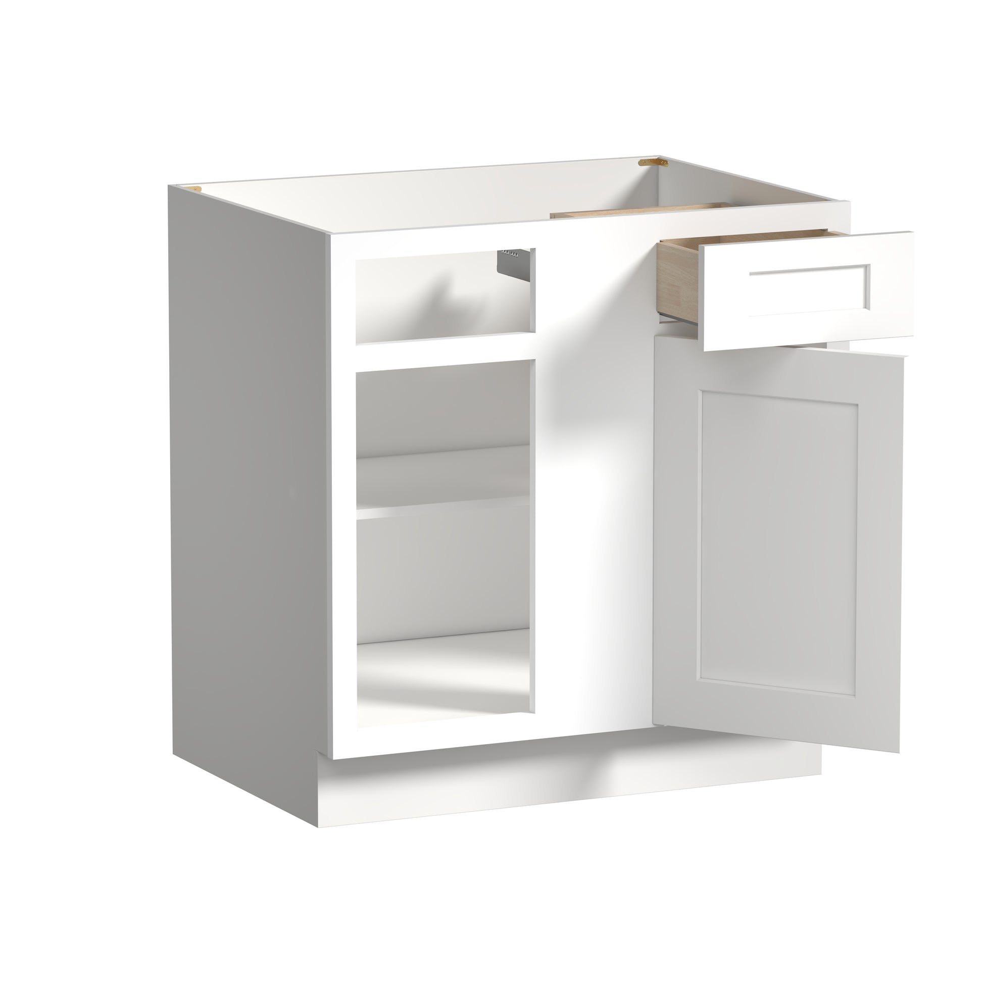 RTA Kitchen Cabinets White Shaker Style Complete DIY Set