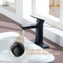 Single Handle Bathroom Basin Faucet with Drainer and Deckplate