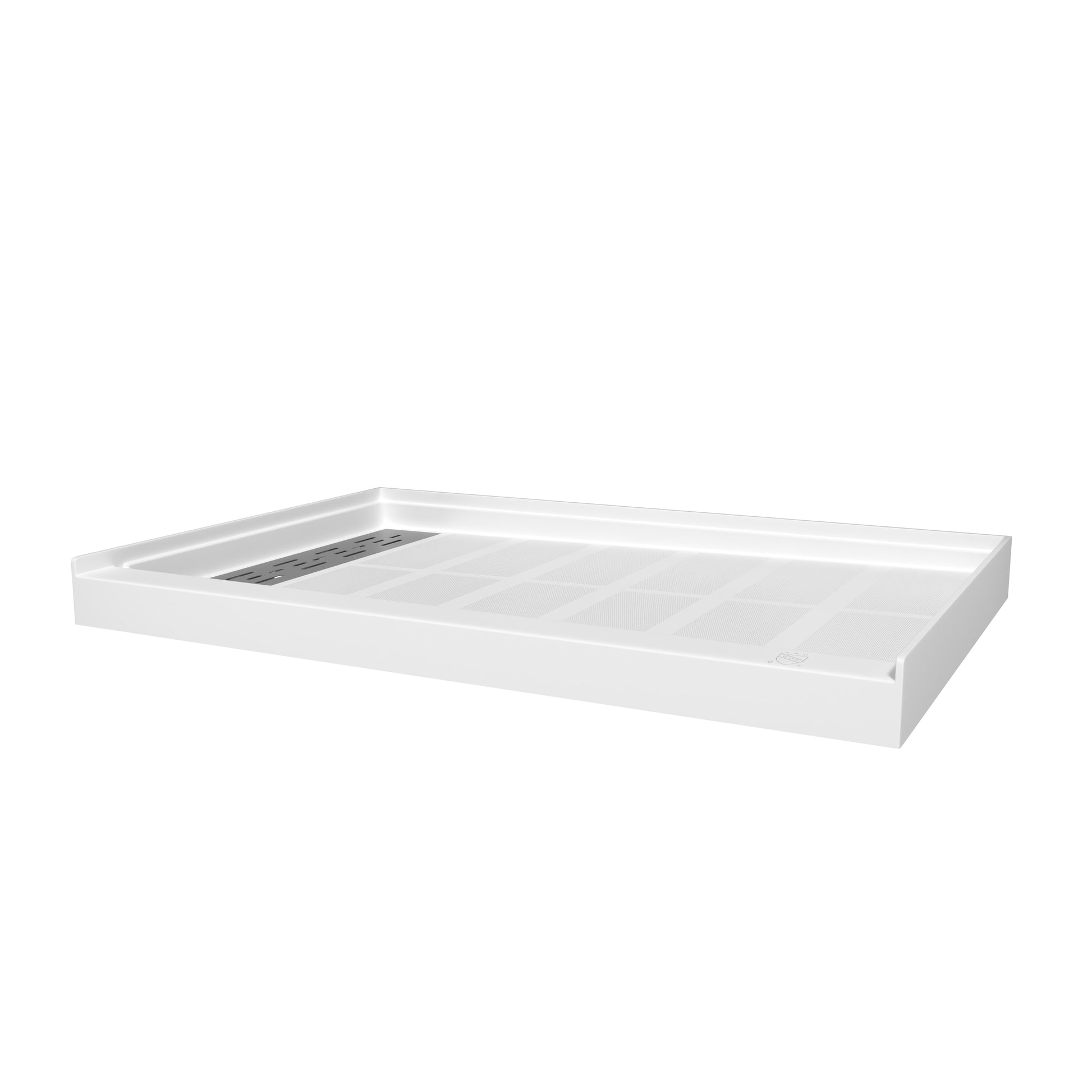 48" x 32" SMC Shower Base with Anti-Slip Textured Floor & Easy Install