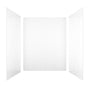 V-Shaped Herringbone SMC Shower Wall Panels with Waterproof & Easy Install
