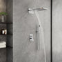 22" Wall Mounted Stainless Steel Shower Systems With Handheld Shower