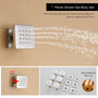 12" Thermostatic Rainfall Shower System with Handheld & Body Jets