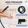 12" Ceiling Mount Rain Shower System with Handheld and Body Jets