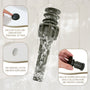 Modern Design 2-Handle Centerset Bathroom Faucet with Pop-up Drain