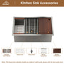 Stainless Steel Workstation Sink & Faucet Set